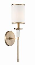 Crystorama HAT-471-VG Hatfield Wall Sconce Vibrant Gold