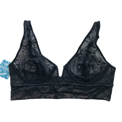 Free People Intimately Tameeka Lace Underwire Bra Size XS Black Sheer NWT - Image 1 of 4