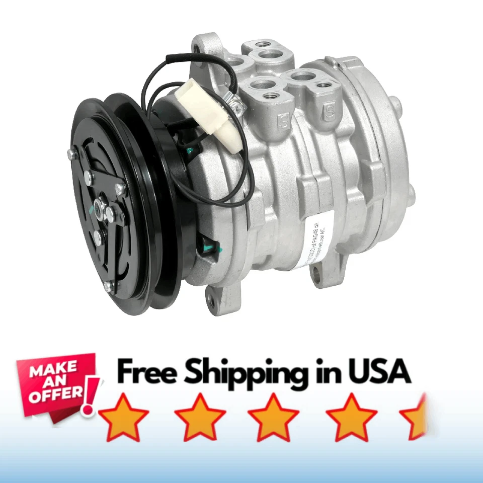 Compressor A/C Fit Suzuki Samurai 1985-1995, Suzuki Sidekick 1989 - Image 1 of 1