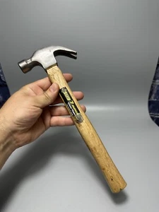 Steel Grip 2257917 Wood Handle 7 oz. Claw Hammer Hardwood Handle - Picture 1 of 7