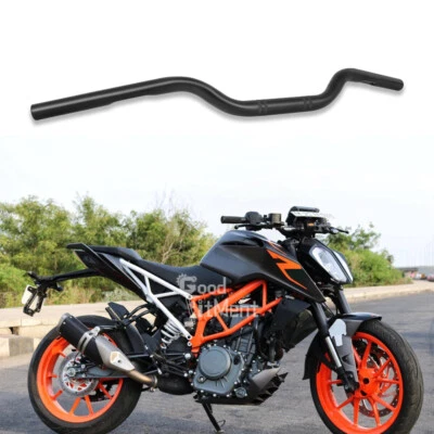 Für 790 125 200 390 690 890 1290 22mm 7/8" Motorrad Lenker Handlebar Schwarz DE - Bild 1 von 4