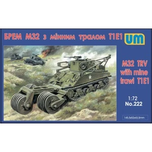 UNIMODELS UM 222 Scale Models Bausatz 1:72 M32 Panzerbergungsfahrzeug Minenschleppnetz T1E1 - Bild 1 von 24