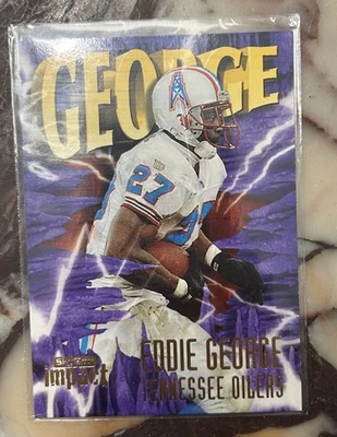 1997 SkyBox Impact #27 Eddie George - Image 1 of 2