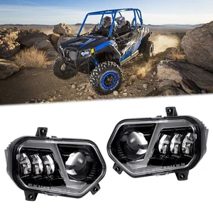 LED Scheinwerfer Tagfahrlicht Für Polaris Ranger RZR Scrambler 570 800 XP 850 - Bild 1 von 9