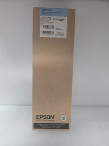 Cartuccia di inchiostro originale Epson ciano chiaro 700 ml T7155 Data: 2022 - Foto 1 di 2