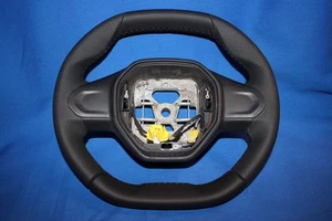 ORIGINAL LENKRAD LEDERLENKRAD PEUGEOT PARTNER III NEU BEZOGEN P76 - Bild 1 von 7