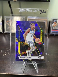 Panini Phoenix 2023-24 - Fade to Black Anthony Edwards #19 Blue Ice - Imagen 1 de 1