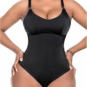 Cotbenn Black Shapewear Bodysuit, Size XXL, NWOT - Picture 1 of 11