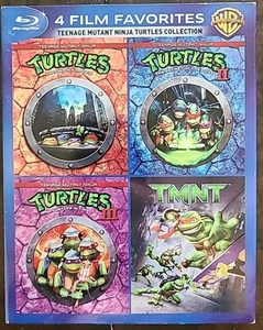 4 Film Favorites: Teenage Mutant Ninja Turtles (Blu-ray, 2013) With Slipcover - Picture 1 of 2