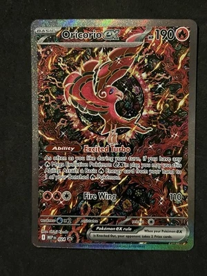 Oricorio ex Promo MEP 024 Pokemon Phantasmal Flames Mega Charizard X UPC - Image 1 of 2