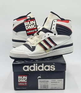 *NEU* Vintage 1980er Adidas Eldorado Hi RUN DMC UK 11.5 / EUR 46 2/3 - Bild 1 von 8