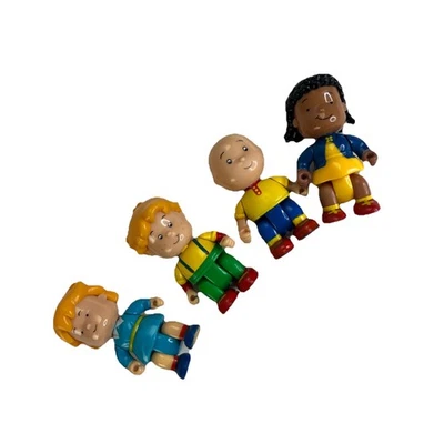 Caillou Mini Assorted Figures Set of 4 - Clean - Image 1 of 2