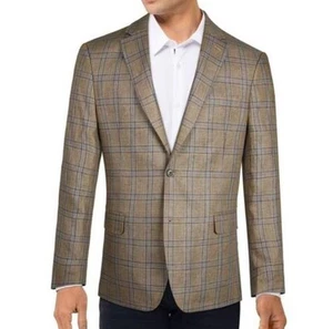 Tommy Hilfiger Mens Linen Classic Fit Sport Coat 42 L New $295 TVTR1ALB0028 - Picture 1 of 3