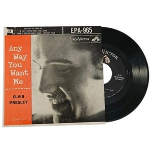 NM Elvis Presley - Any Way You Want Me (RCA Victor EPA-965) 1956 - Picture 1 of 6
