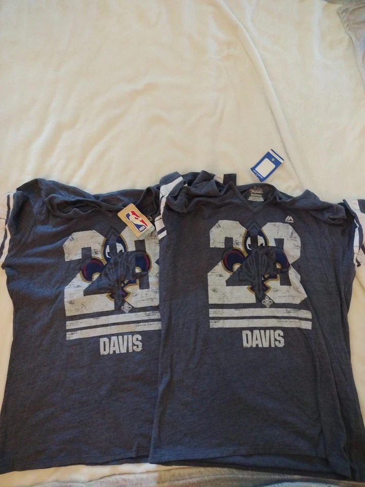 Camisa para mujer Majestic Fan Fashion New Orleans Pelicans Anthony Davis XXL NUEVA CON ETIQUETAS Foto 1 de 3