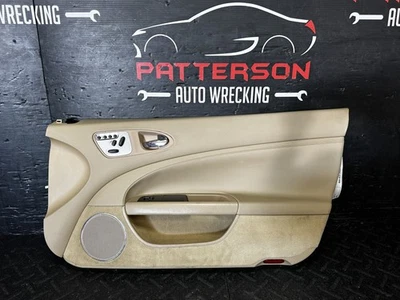 2007 JAGUAR XK FRONT PASSENGER RIGHT INTERIOR DOOR TRIM PANEL CARAMEL SEP - Image 1 of 4