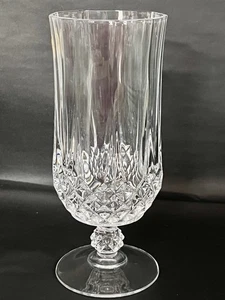 6 Cristal d’Arques Crystal Clear Longchamp Iced Tea Glasses Goblets (2SetsAvail) - Picture 1 of 7
