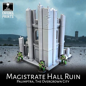 Ruinas de esquina A | Palimptra | Paisaje de terreno imperial para juegos de guerra de mesa - Imagen 1 de 8