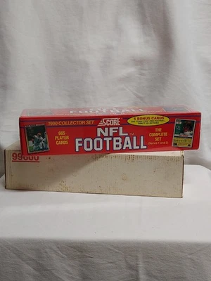 1990 Score NFL Football Collector Set Complete Set (Series 1 & 2) Factory Sealed - Image 1 of 4