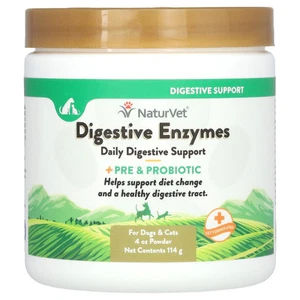 Digestive Enzymes + Pre & Probiotic, For Dogs & Cats, 4 oz (114 g) - Picture 1 of 2