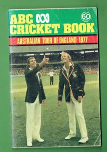 #QQ.    ABC CRICKET BOOK - AUSTRALIAN TOUR OF ENGLAND 1977 - Picture 1 of 1