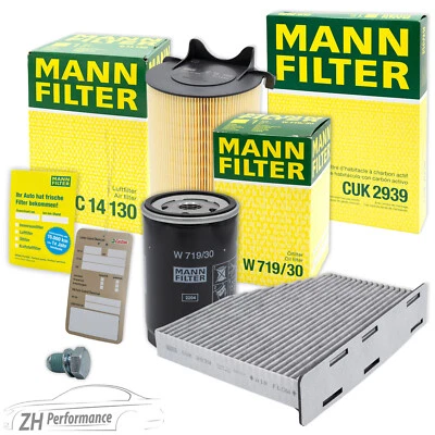 MANN-FILTER INSPEKTIONSPAKET FILTERSATZ A FÜR VW GOLF PLUS 5M 1.6 GOLF 5 1K 1.6 - Bild 1 von 4