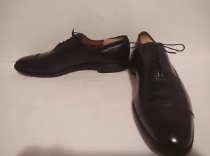 Allen Edmonds Park Avenue 5615 Black Leather Cap Toe Oxford Dress Shoes US 15 - Picture 1 of 9