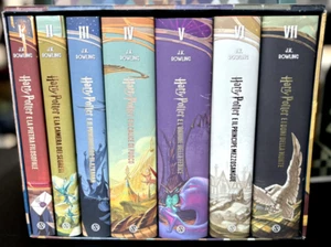 Harry Potter 25th Anniversary Complete Series 1-7 Hardcover, Italian Translation - Picture 1 of 10