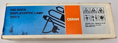 OSRAM 64752 Halogen Display/Optic Lamp 3000K 1200W 240V GX9.5 (NEW In Box) - Image 1 of 3