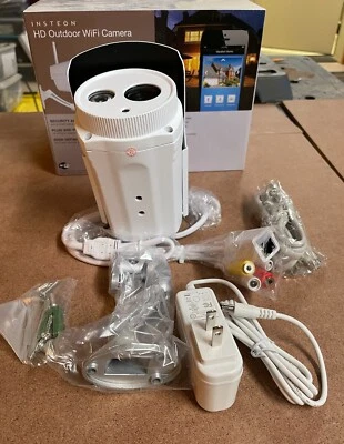 Cámara WiFi Exterior Insteon HD 2864-232 Modelo 57 - Blanca - NUEVA  Foto 1 de 3