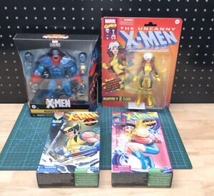Marvel Legends VHS WOLVERINE • JUBILEE • AOA • RETRO ROGUE (Lot) Exclusives