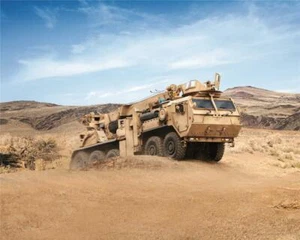 OSHKOSH MMRS VEICOLO DIMOSTRATIVO POSTER LUCIDO IMMAGINE BANNER STAMPA FOTO 7128 - Foto 1 di 1