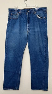 Jeans Levis 501xx Para Hombre 40x34 (38x31) Azul Botón Mosca De Colección EE. UU. 90s - Imagen 1 de 18