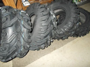 6 Ply Radials (4) Four Set New Front Rear ATV Tires 25X8-12 / 25X10-12 ATV / UTV - Bild 1 von 4