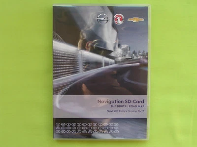 SD KARTE NAVIGATION OPEL NAVI 900 EUROPA 2017 INSIGNIA ASTRA ZAFIRA CASCADA TOP - Bild 1 von 4