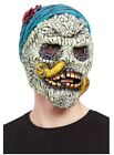 Latex Barnacle Skull Pirate Overhead Mask - Perfect for Pirate Fancy Dress!