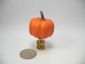Lamp Finial  Halloween Pumpkin Small Thanksgiving  Novelty Lampshade Top 26PB - Picture 1 of 3
