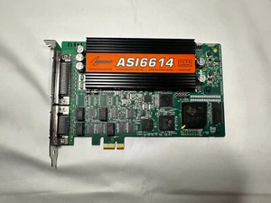 AudioScience ASI6614 Multichannel PCIe AES Card w/BOB1024 Break Out Box & Cables - Photo 1/17
