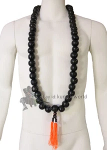 Lote de 2/2 Collar de Cuentas de Oración Budista para que coincida con Uniformes de Kung Fu Artes Marciales Traje - Imagen 1 de 1