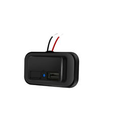 DC 12V/24V LED Dual USB Car/Boat/Motor Fast Charger Socket For All USB Devices