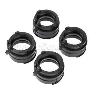 Motorcycle Carb Carburetor Interface Rubber Adapters For Honda CBR400 NC29 1991 - Picture 1 of 6
