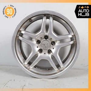 Mercedes W203 C55 AMG CLK350 8.5 x 18 18" Rear Wheel Rim Silver 2034013902 OEM - Picture 1 of 14