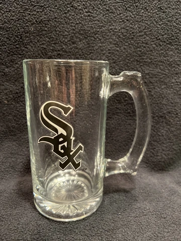 CHICAGO WHITE SOX Beer Stein Glass Mug  MLB Baseball Cover