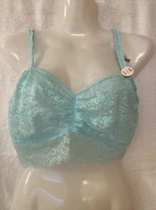 VICTORIA SECRET BRALETTE DE ENCAJE AZUL "NUEVO ROSA" TALLA GRANDE - Imagen 1 de 5