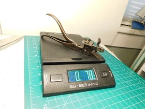 RARO antico 7" S.F. Leach & Co. di Boston Ma. Pinza per impostazione denti segati RARA - Foto 1 di 11