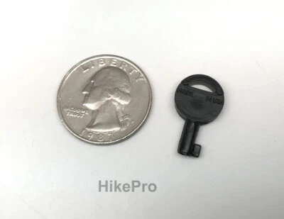 SHOMERTEC USA Non-Metallic Covert Evasion Tactical Hide Out Universal Handcuff Key - BLACK