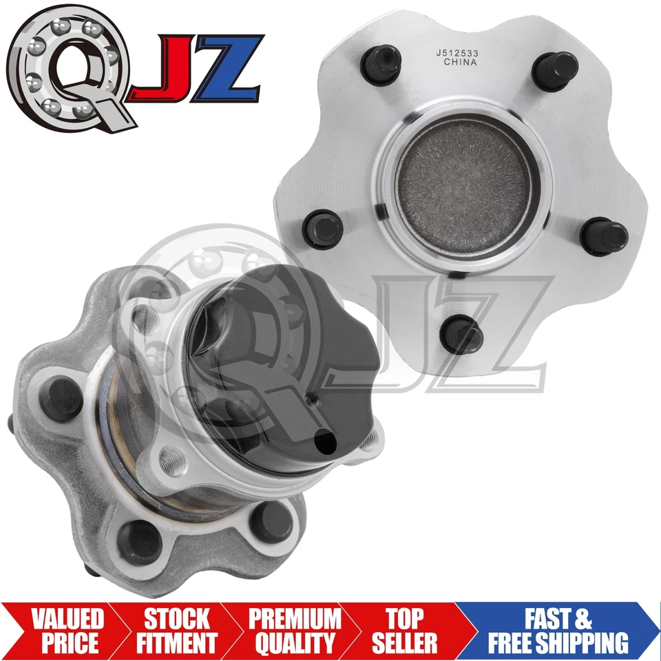 [Paquete de 2] 512533 Conjunto de buje de rueda trasero para Chevrolet City Express 2015-2018 Foto 1 de 4