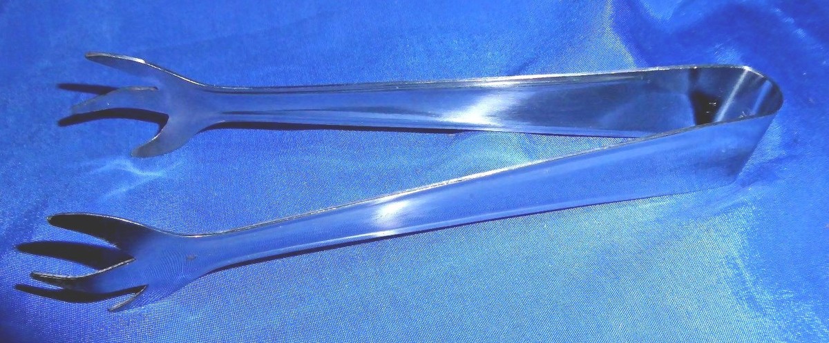 Fink Eiswürfelzange Aus Edelstahl – 16 Cm Greifzange Für Eiswürfel, Spülmaschinengeeignet
