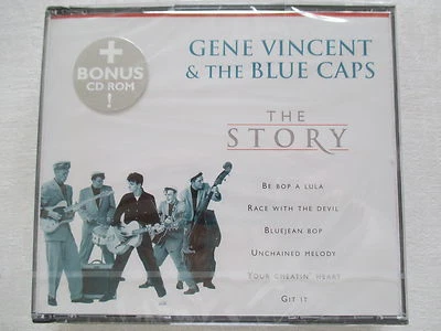 Gene Vincent & The Blue Caps - The Story - CD plus bonus CD-Rom Neu & OVP - Bild 1 von 3