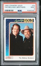 1992 Country Gold Card #33 THE BELLAMY BROTHERS Dade City Florida PSA 9 MINT